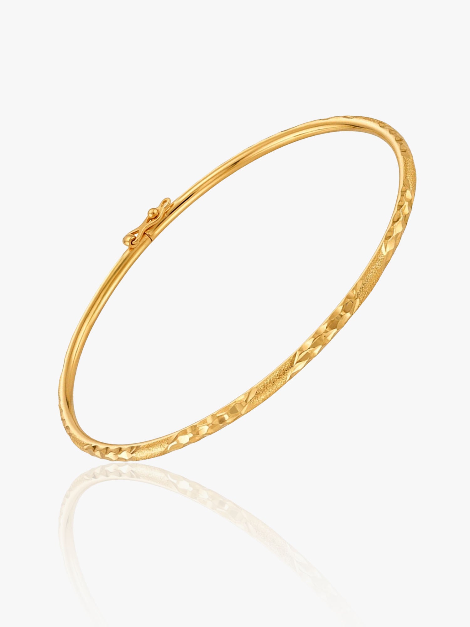 916 Gold Ember Grace Bangle