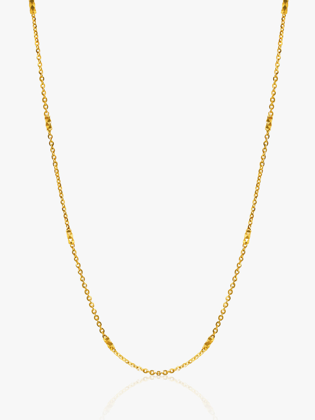 916 Gold Estacion Chain