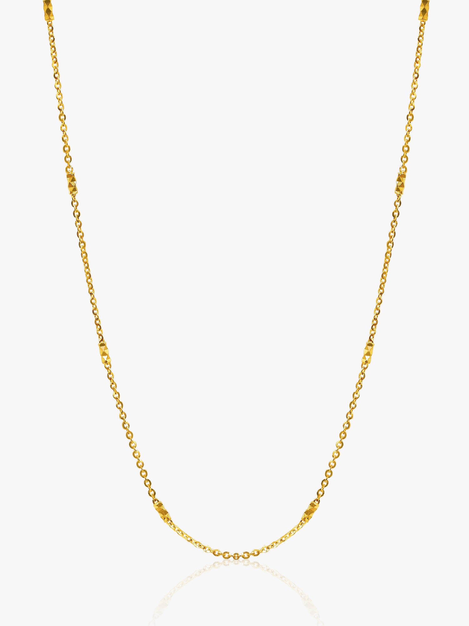 916 Gold Estacion Chain