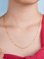 916 Gold Estacion Chain