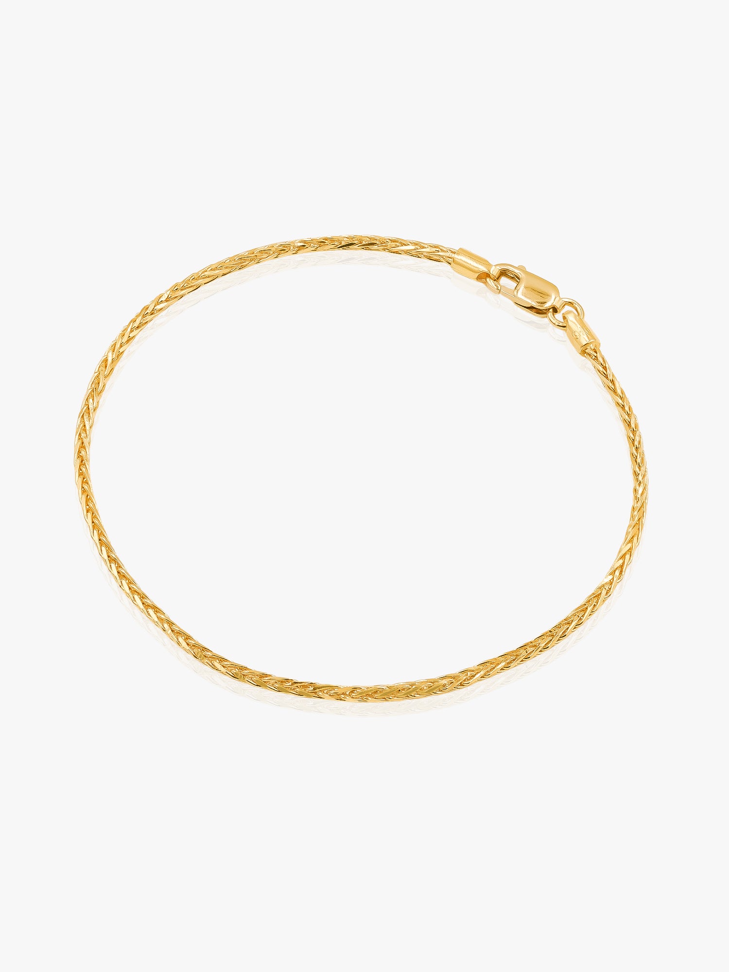 916 Gold Foxtail Bracelet