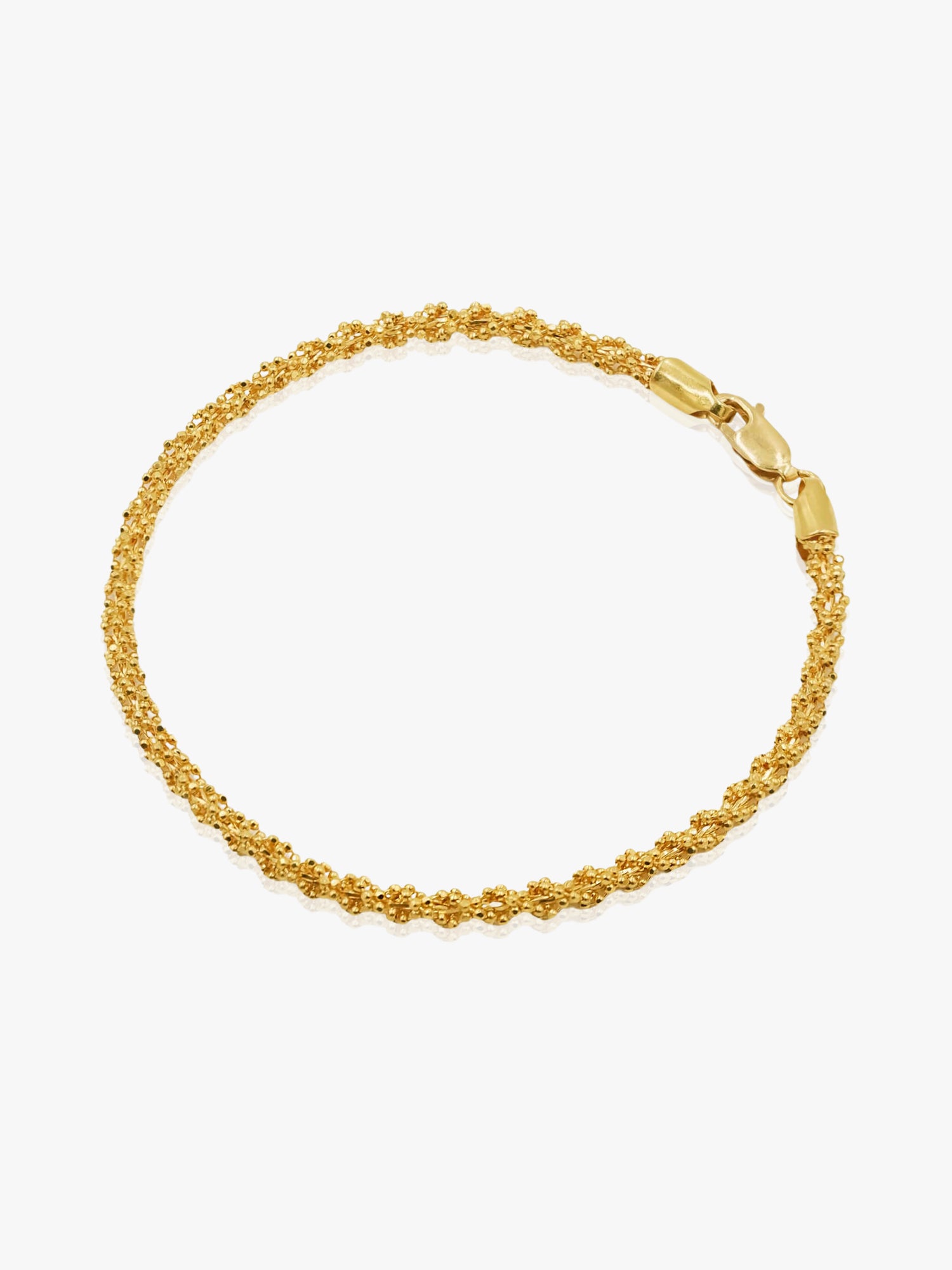 916 Gold Grains Bracelet