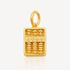 916 Gold Heng Abacus Pendant