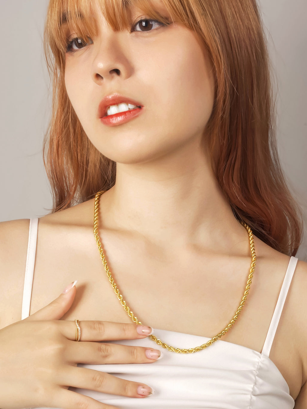 916 Gold Hollow Rope Chain (4mm Series)