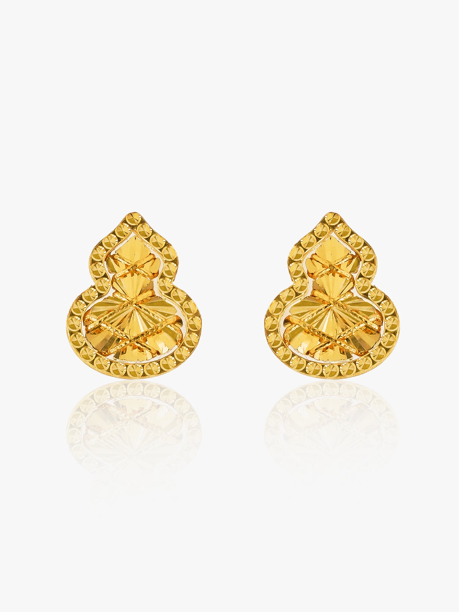 916 Gold Hulu Earring