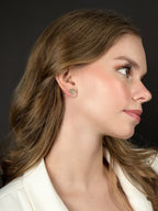 916 Gold Knot Earring