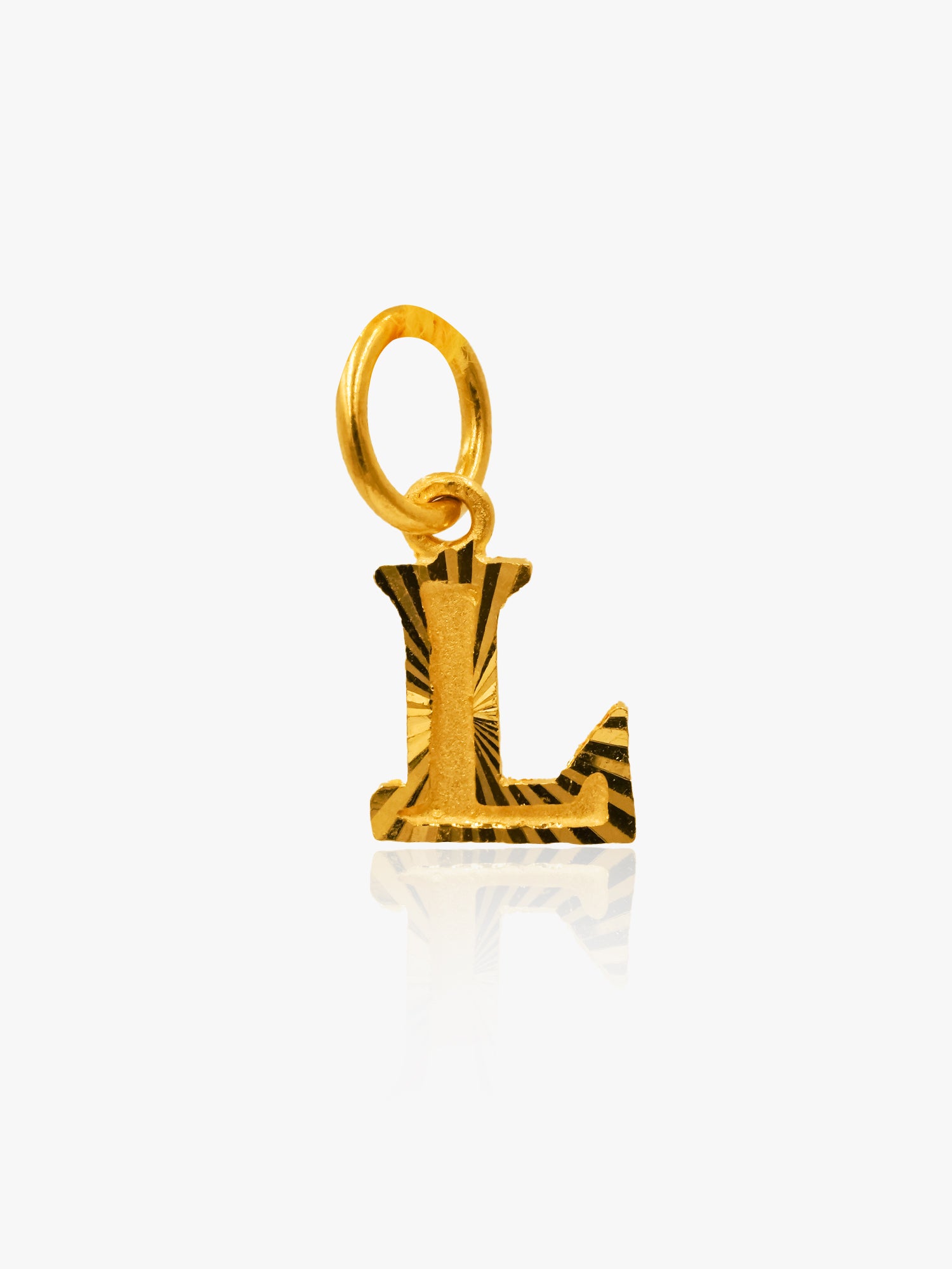 916 Gold L Pendant