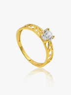 916 Gold Luxe CZ Ring