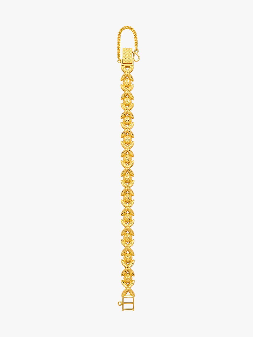 916 Gold Marissa Flora Bracelet