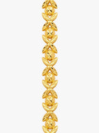 916 Gold Marissa Flora Bracelet