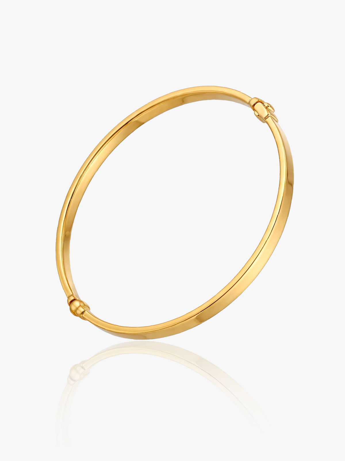 916 Gold Mini Starlight Bangle