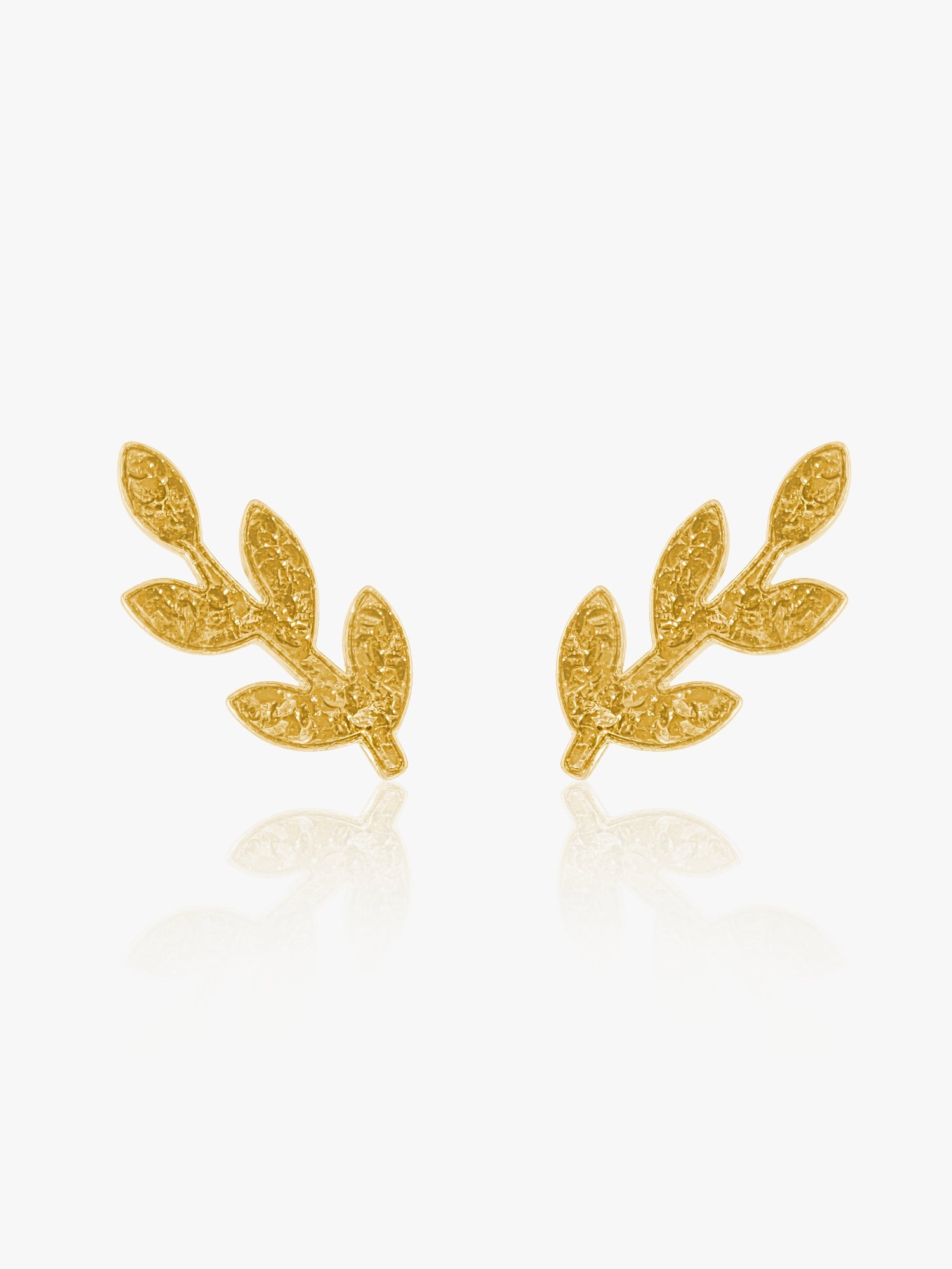 916 Gold Morning Dew Ear Stud