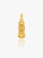916 Gold Pi Xiu on Coin Pendant