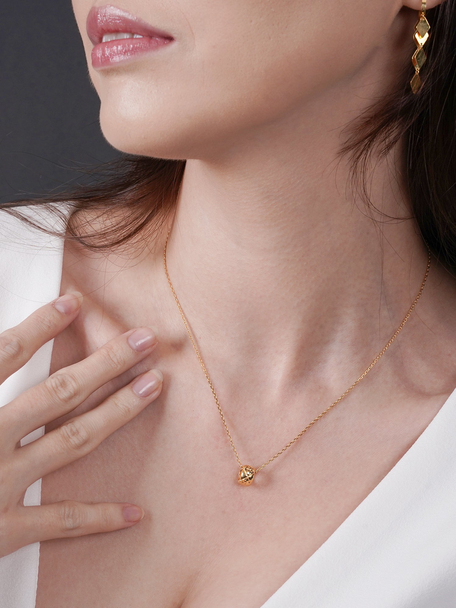 916 Gold Radial Chain Set