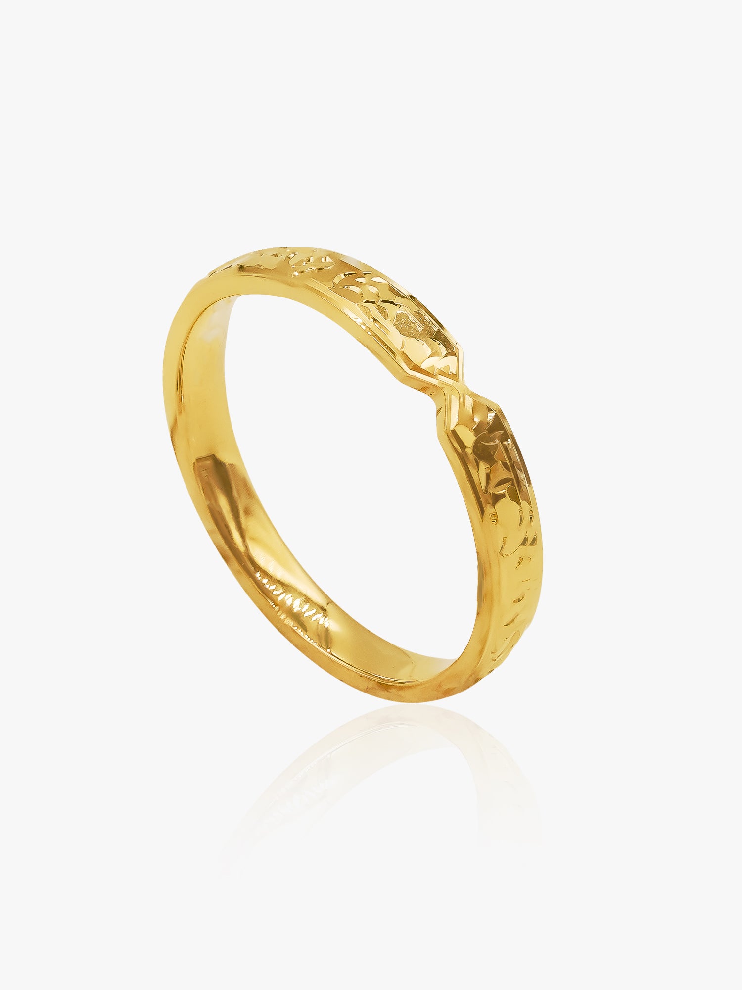 916 Gold Radiance Ring