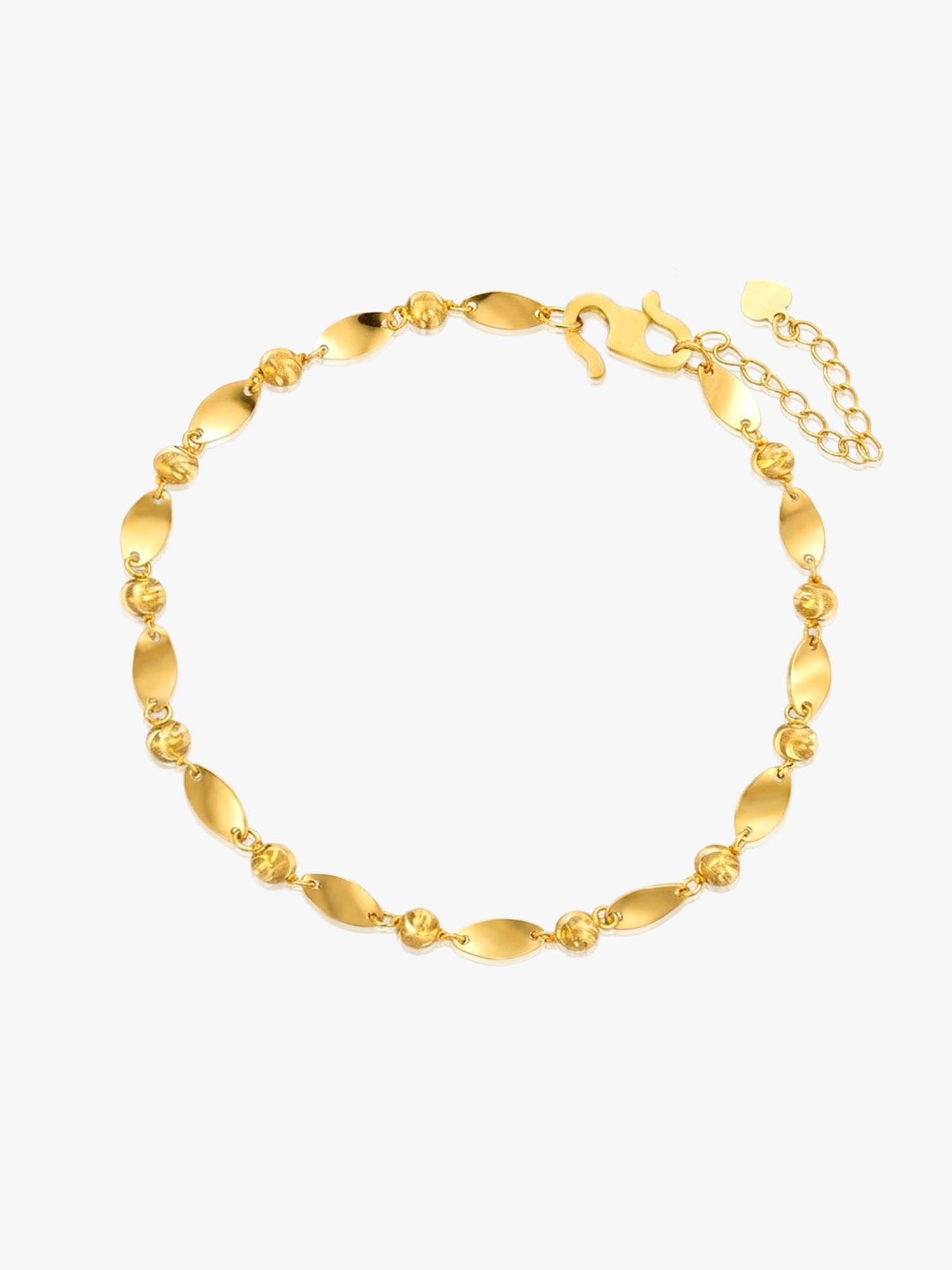 916 Gold Ripple Bracelet