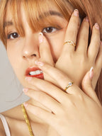 916 Gold Solace Tiara Ring