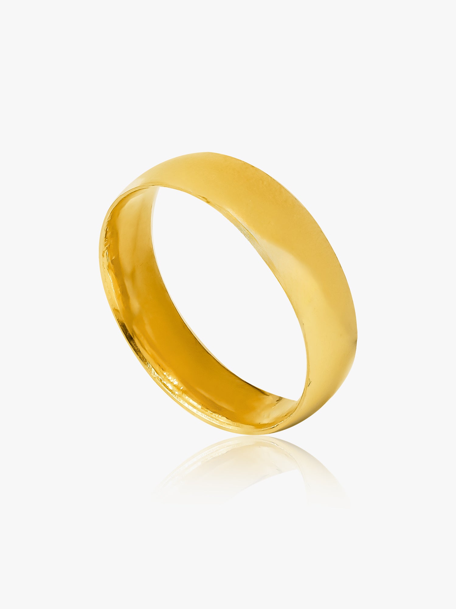 916 Gold Starlight Classic Band (4mm)