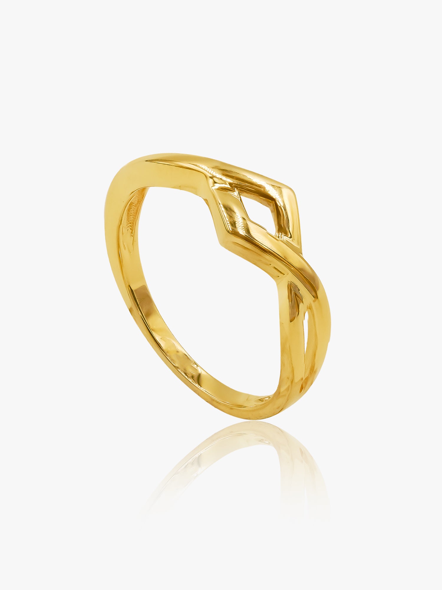 916 Gold Starlight Ring