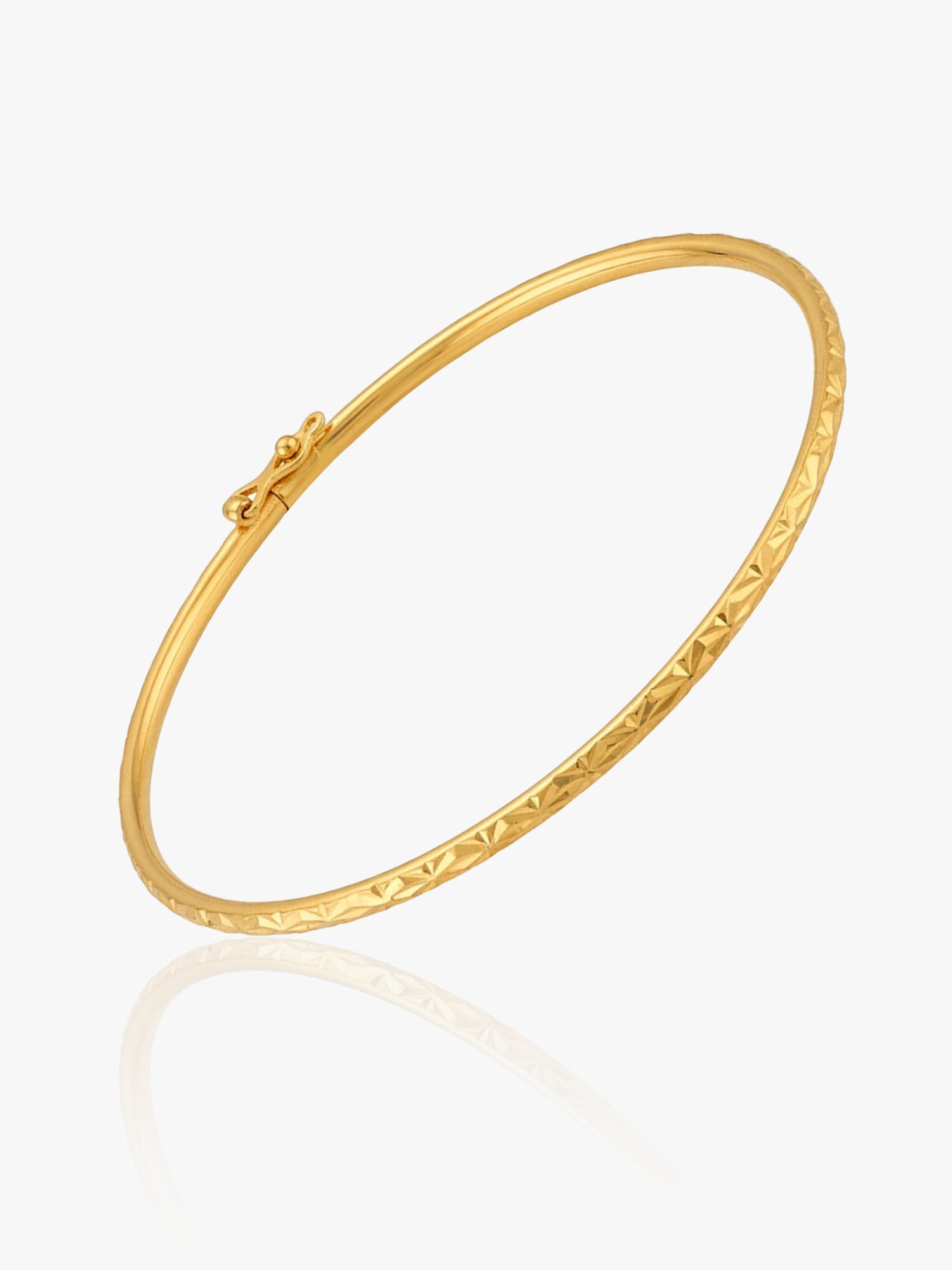 916 Gold Starlisse Bangle