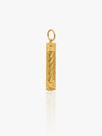 916 Gold Stick Pendant