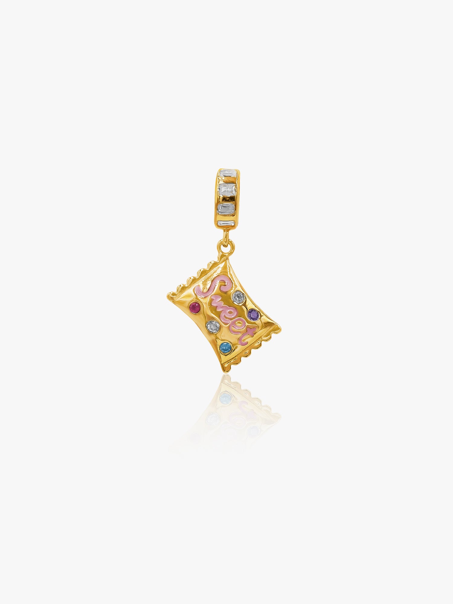 916 Gold Sweet Secret Charm
