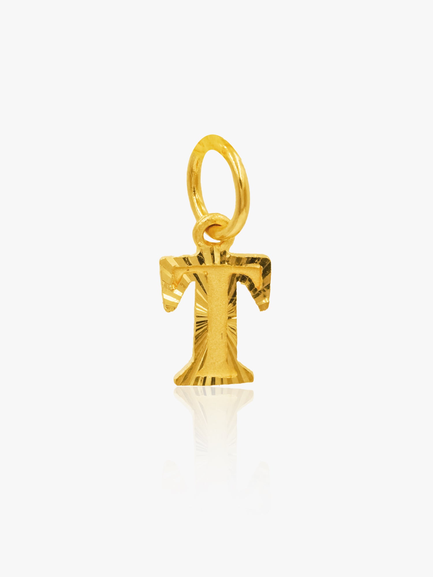 916 Gold T Pendant