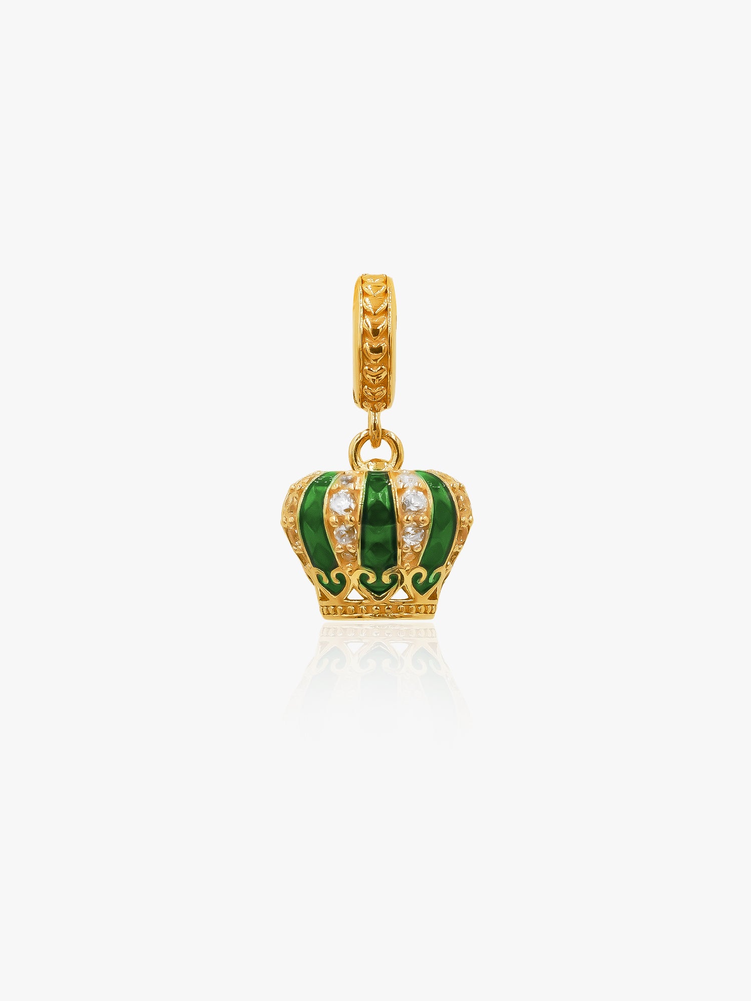 916 Gold Throne Charm