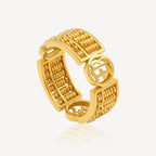 916 Gold 兴旺发 Abacus Ring