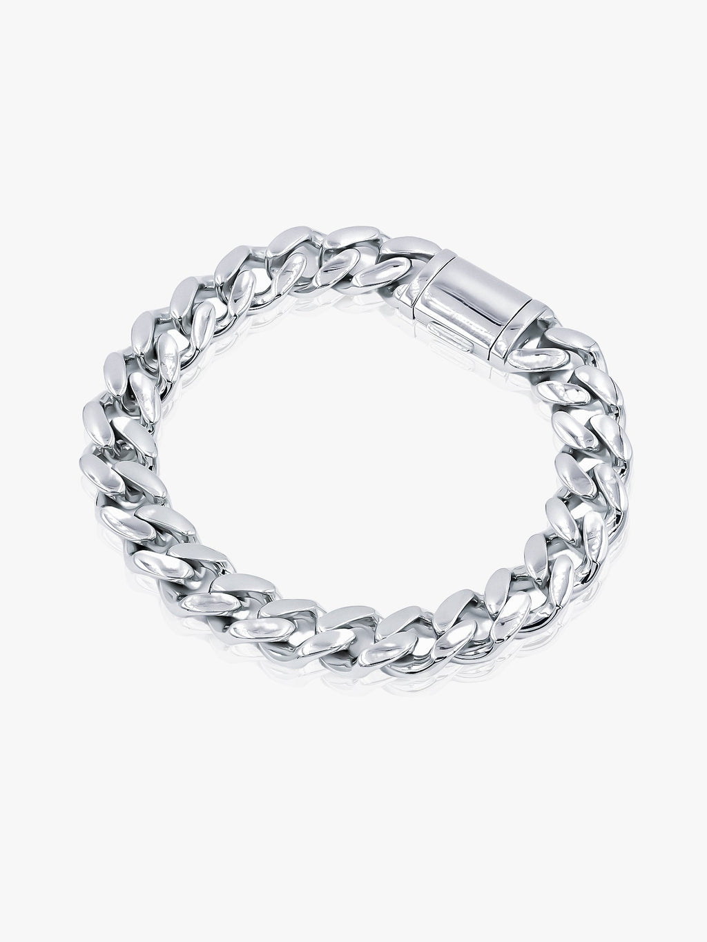 925 Silver Cuban Bracelet (10mm Series)