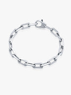 925 Silver Clips Bracelet