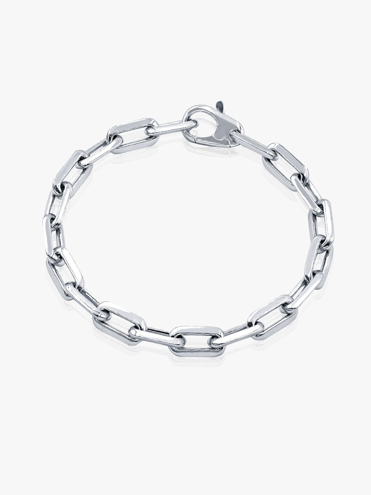 925 Silver Clips Bracelet