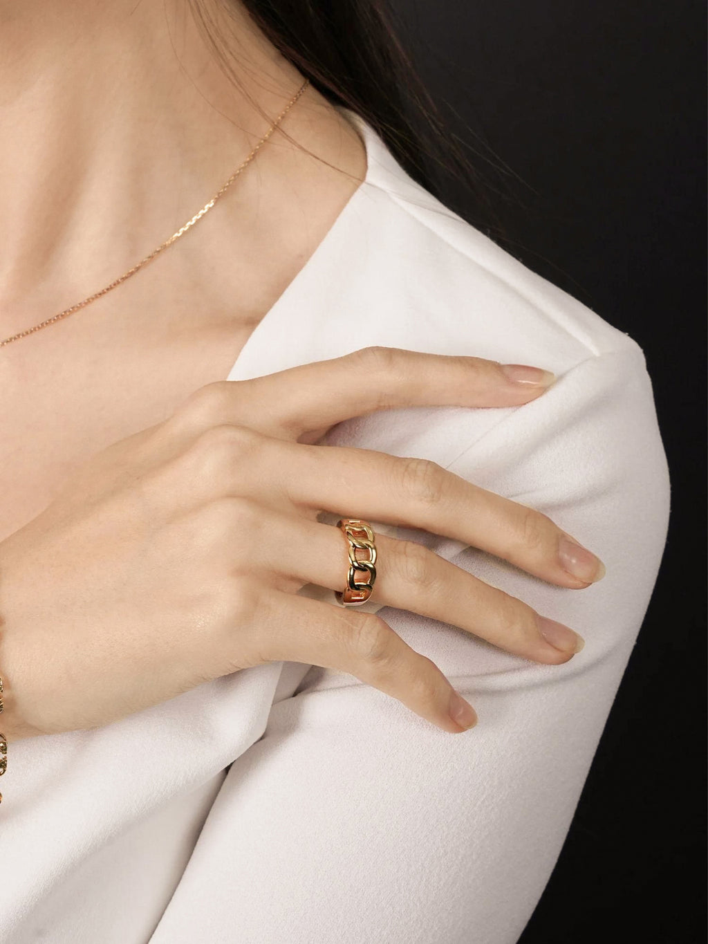 999 Gold Luxe Coco Ring