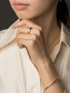 999 Gold Moments Ring