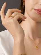 999 Gold Moments Ring