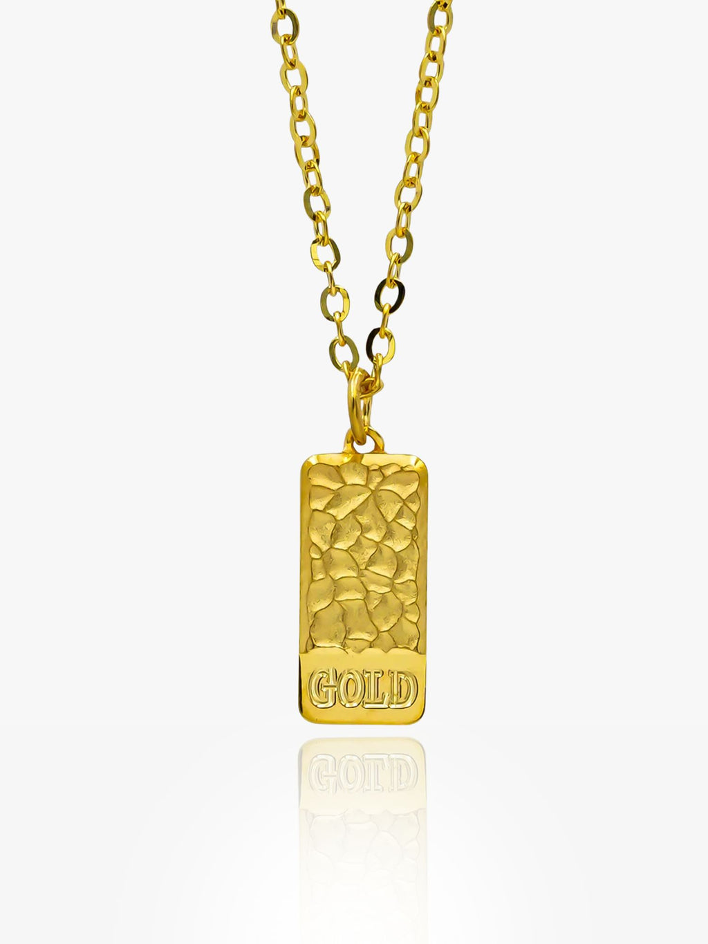 999 Gold Bar Honey Comb Chain Set