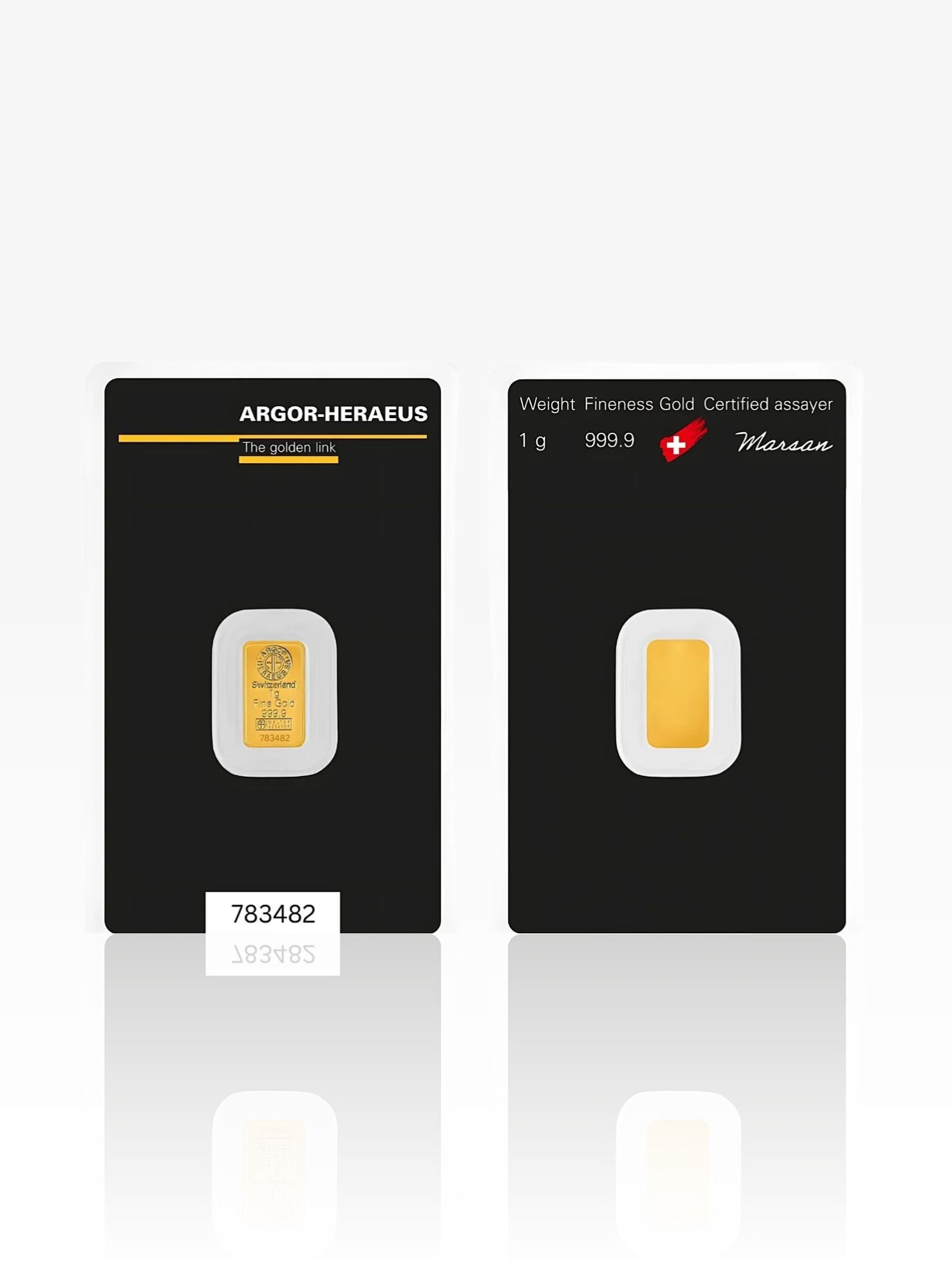 999 Gold Bar - 1 Gram