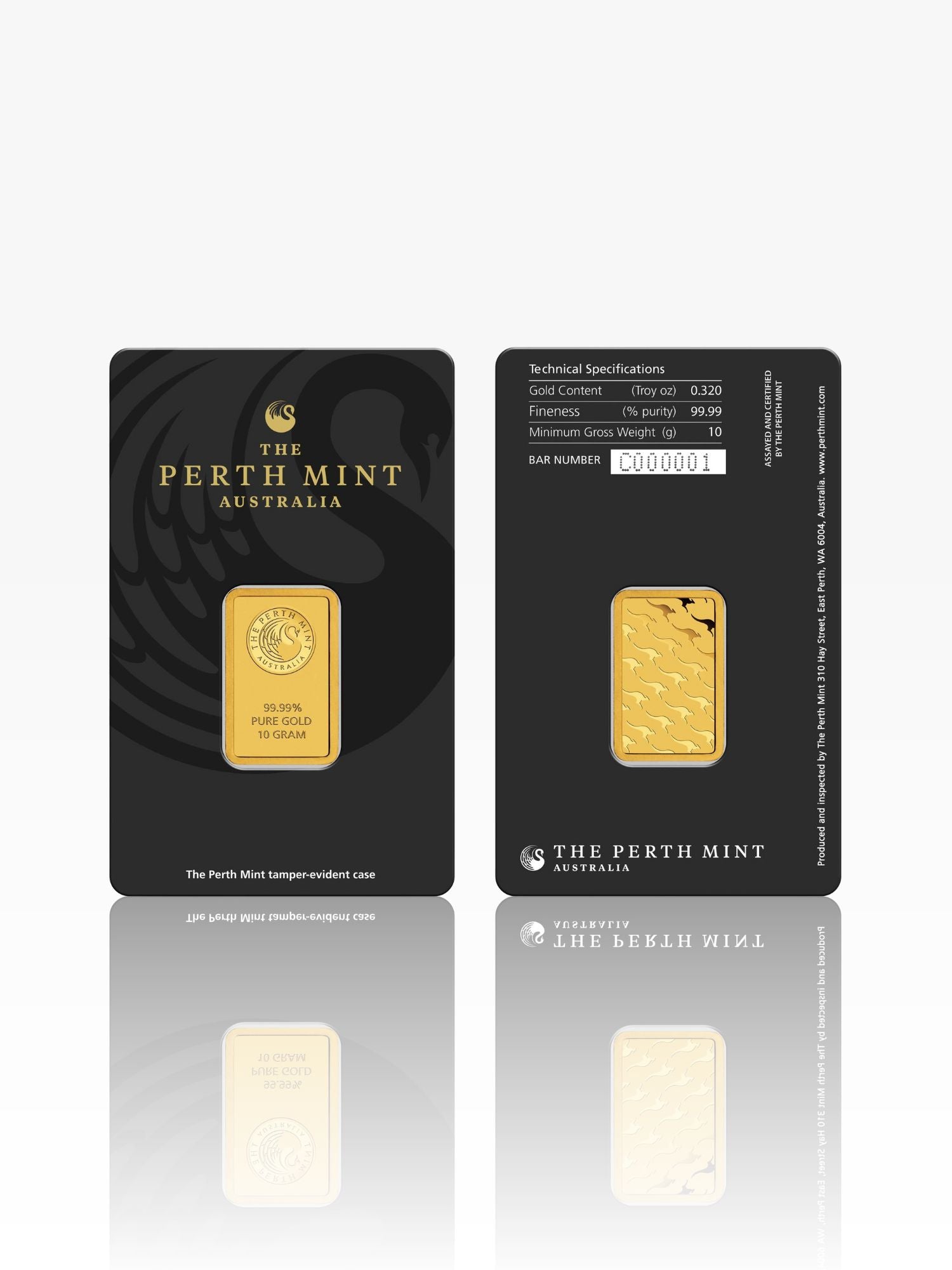 999 Gold Bar Perth Mint - 10 Gram
