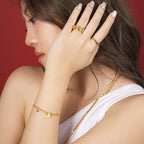 999 Gold Cloud Bracelet - Top Gold Shop Gold Jewellery in singapore