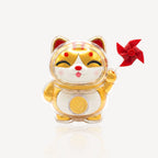999 Gold Lucky Cat Ornament