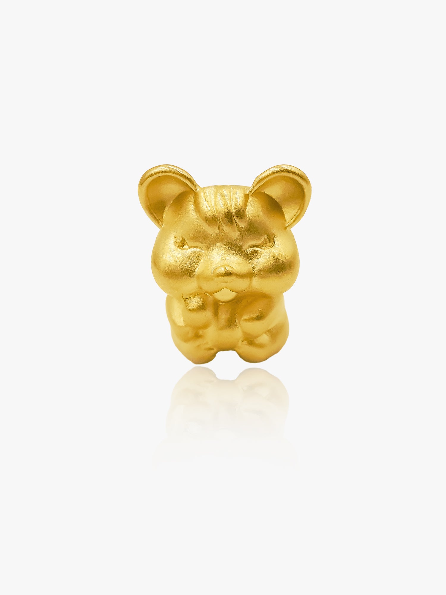999 Gold Mice Charm