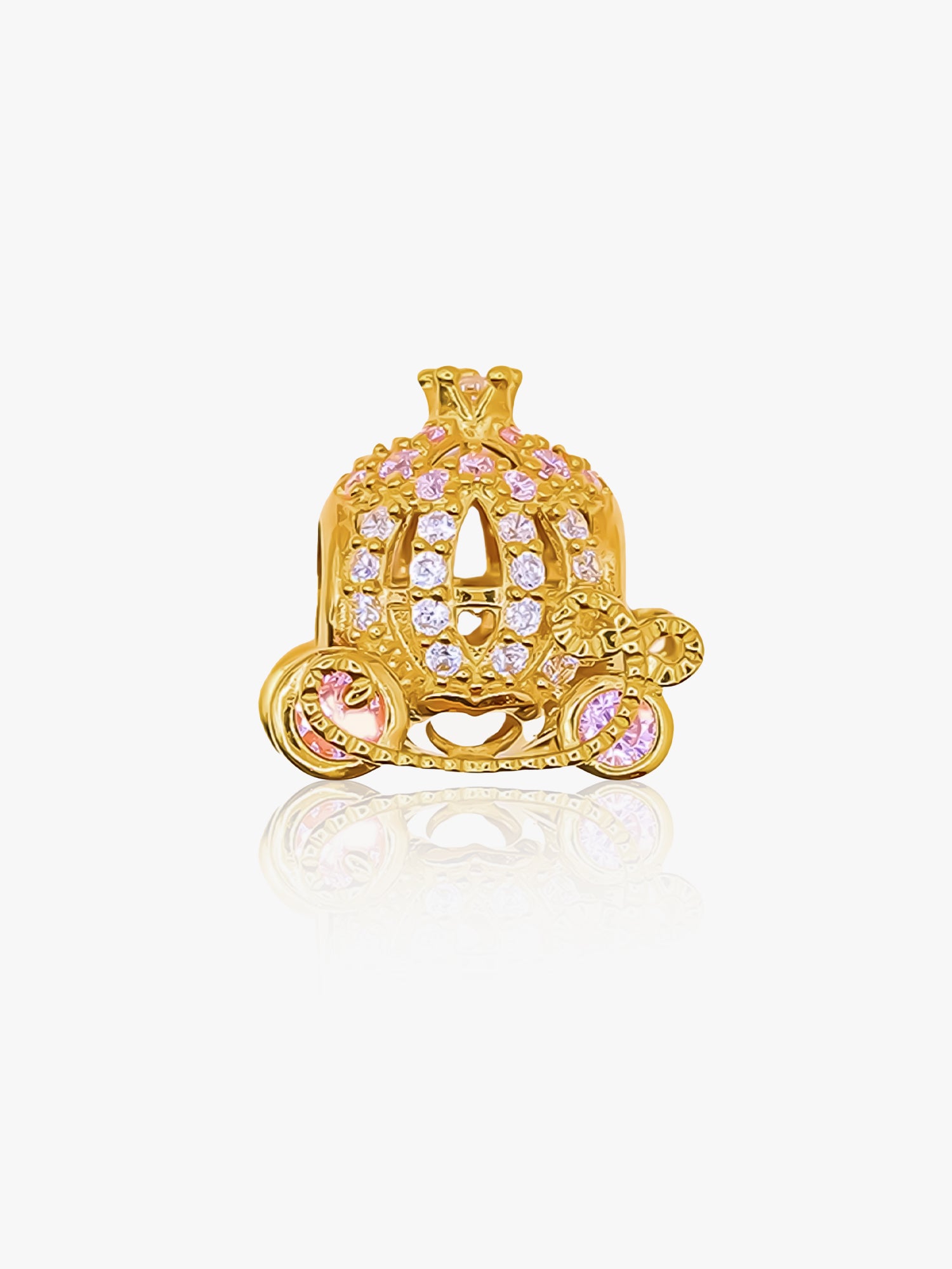 916 Gold Fairy Tale Charm