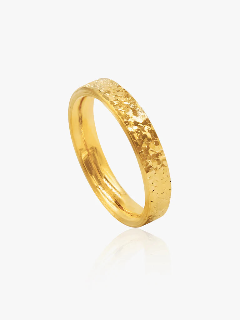 999 Gold Mini Nugget Ring