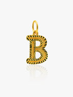 916 Gold B Pendant