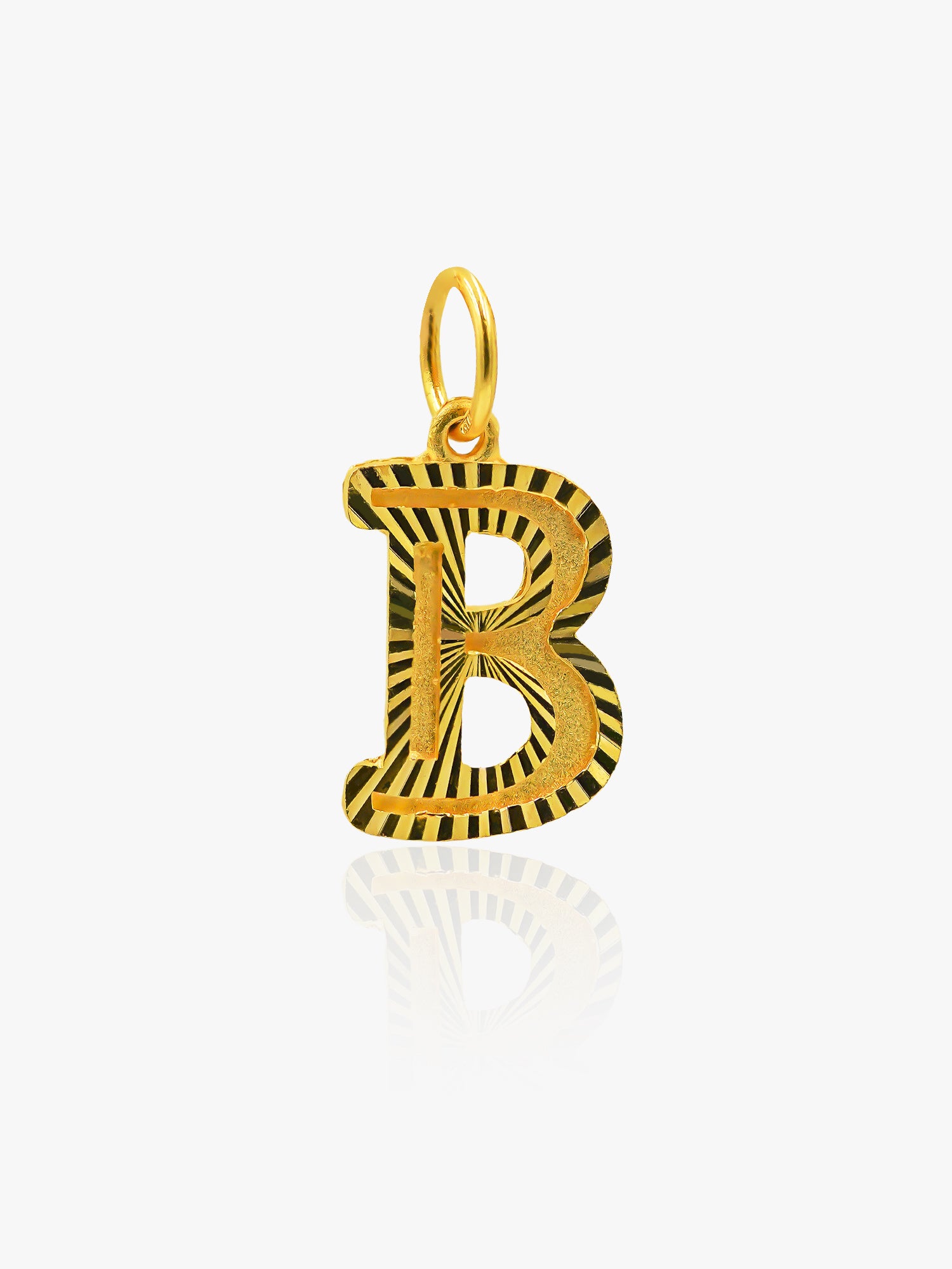 916 Gold B Pendant