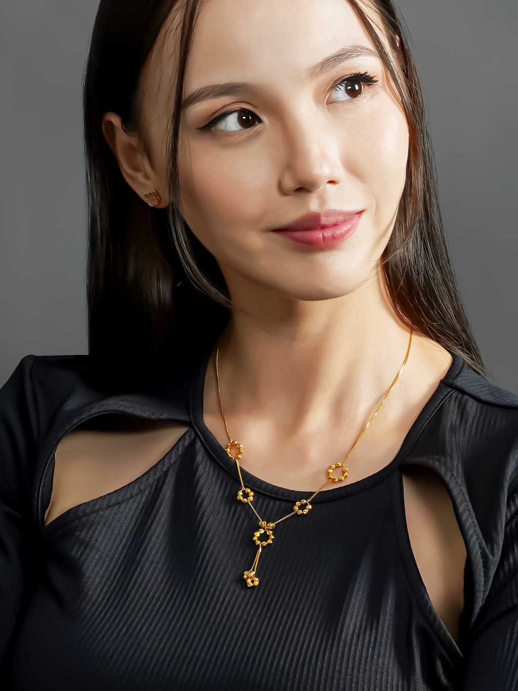 916 Gold Cherie Chain Set