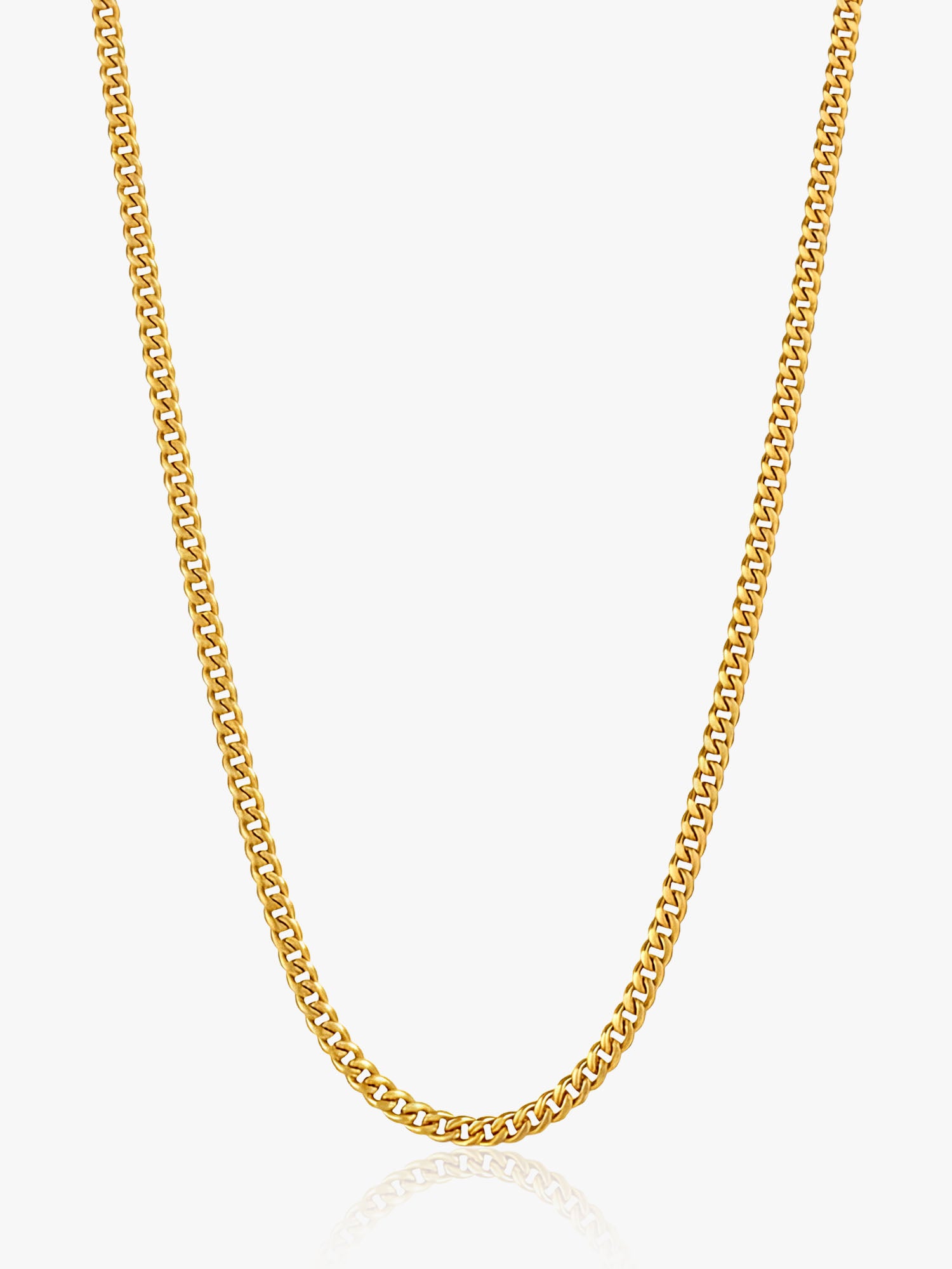 916 Gold Milano Curb Chain