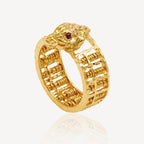 916 Gold Toad Abacus Ring - Top Gold Shop Gold Jewellery in singapore