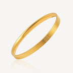 999 Gold Classic Traditional Bangle - Top Gold Shop Gold Jewellery in singapore