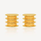 916 Gold Drum Wedding Set